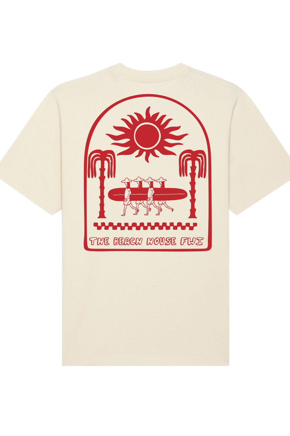 Tee-shirt cream "OASIS"