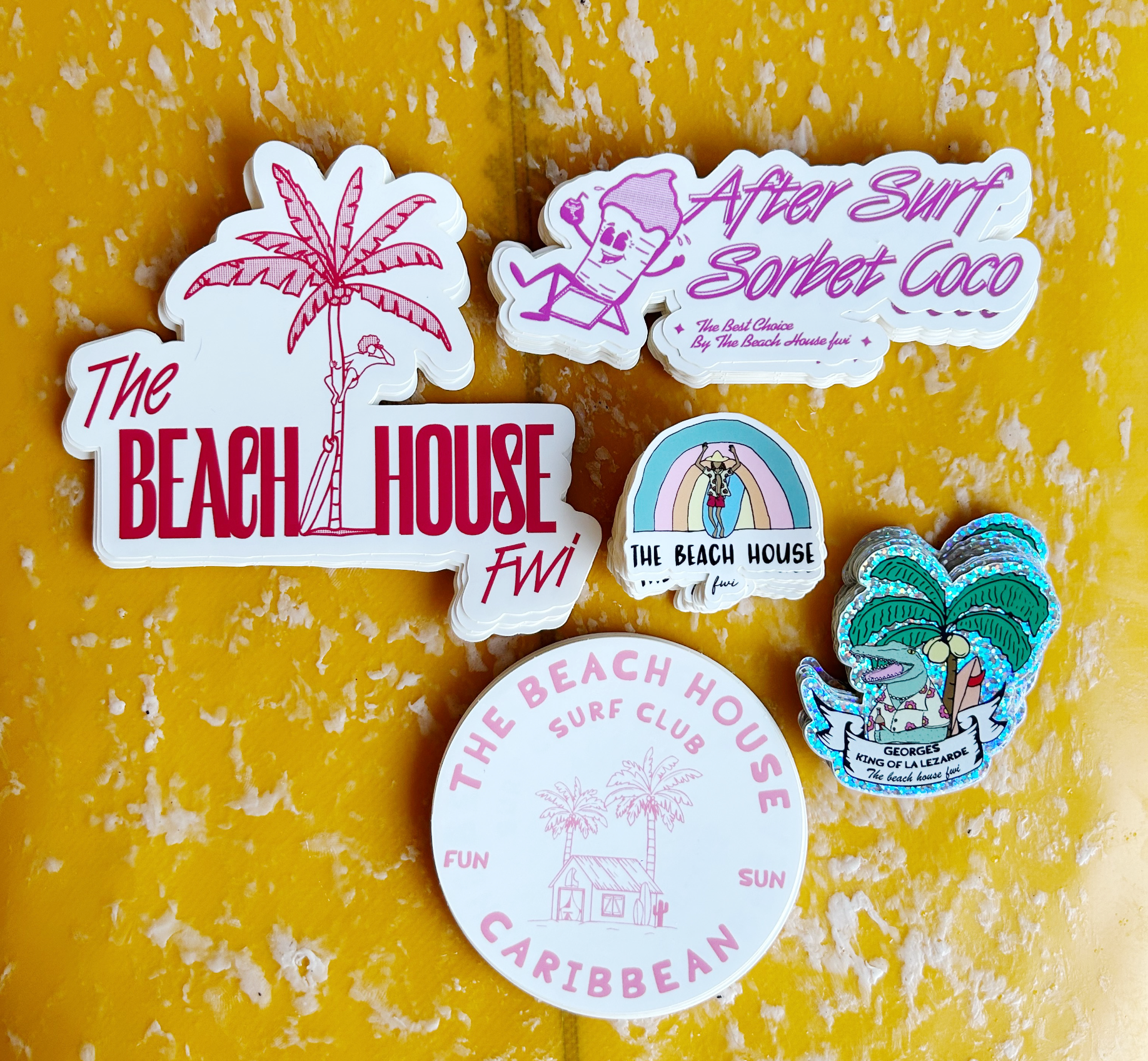 Stickers The Beach House fwi