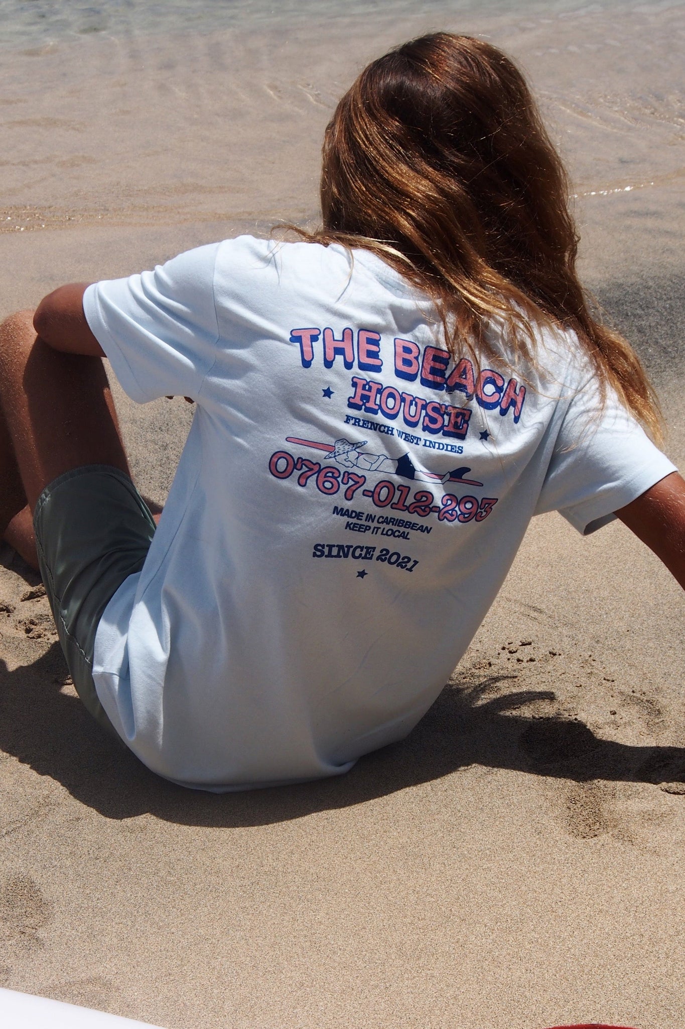 Tee-shirt blue lagoon "LAZZY DUDE 2.0"