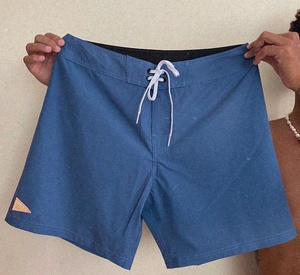 Retro board short Blue