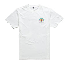 Charger l&#39;image dans la galerie, Tee-shirt blanc rainbow illustration made in france créateur surf 
