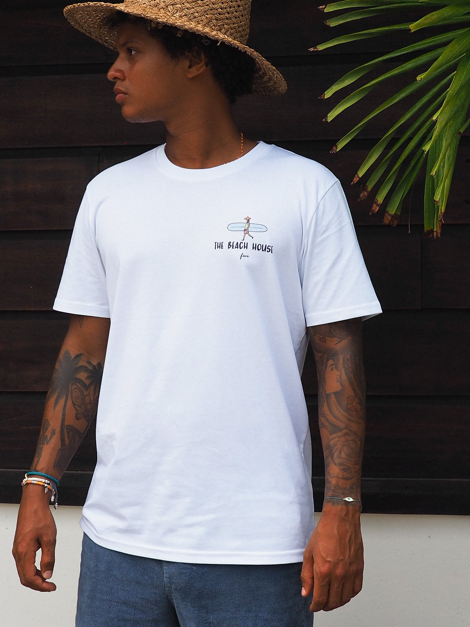 Tee shirt blanc homme créateur made in france 